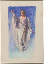 The Resurrection of Christ, c. 1902. John La Farge (American, 1835-1910). Watercolor and gouache;