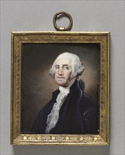 Portrait of George Washington, c. 1790s. William Russell Birch (American, 1755-1834). Enamel;