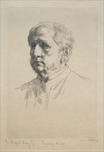 Sir Francis Seymour Haden, 1883. William Strang (British, 1859-1921). Etching
