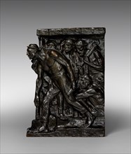 The Miners, c. 1890 - 1900. Constantin Meunier (Belgian, 1831-1905). Bronze; overall: 54.9 x 40.6 x
