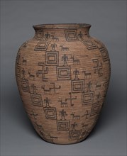Olla, Late 1800s - 1900s. Southwest, Apache, Western. Basket; diameter: 57.2 cm (22 1/2 in.);