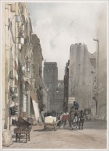 Picturesque Architecture in Paris, Ghent, Antwerp, Rouen:  Nôtre Dame, Paris, 1839. Thomas Shotter