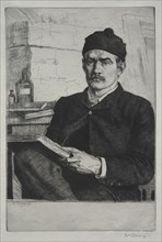 Self-Portrait, 1890. William Strang (British, 1859-1921). Etching