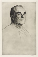 James E. Christie, 1911. William Strang (British, 1859-1921). Drypoint