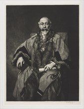 Sir Bartle Frère. William Strang (British, 1859-1921). Mezzotint