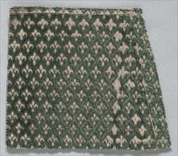 Velvet Fragment, late 1500s - early 1600s. Italy, late 16th - early 17th century. Velvet (cut and