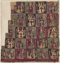 Corner Fragment, Probably from a Tunic, c. 700-1100. Peru, South Coast, Wari Culture, Middle
