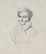 Jacques Marguet de Norvins. Jean-Auguste-Dominique Ingres (French, 1780-1867). Lithograph
