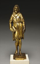 Saint John the Baptist, c. 1550. Italy, Venice, 16th century. Gilt bronze; overall: 21.8 cm (8 9/16