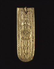 Tab, 600s. Byzantium, Avaric, 7th century. Gold; overall: 5.8 x 2 cm (2 5/16 x 13/16 in.)