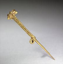 Toggle Pin, c. 1300s BC. Cyprus, Late Cypriote II period, 14th Century BC. Gold; overall: 1.8 cm
