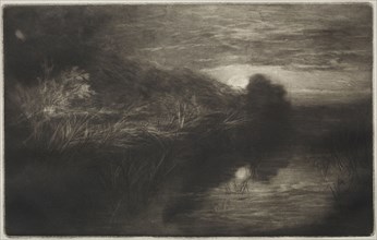 Winchelsea Canal, 1877. Francis Seymour Haden (British, 1818-1910). Etching and mezzotint