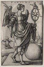 Fortune, 1541. Hans Sebald Beham (German, 1500-1550). Engraving