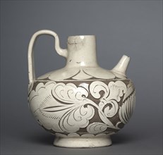 Spouted Ewer with Handle, 900s. Northern China, Northern Song dynasty (960-1127). Glazed stoneware