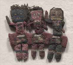 Border Fragment, 100 BC-700. Peru, South Coast, Nasca style (100 BC-AD 700). Embroidery in