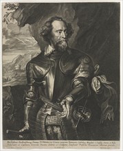 Portrait of Henry, Count van den Berghe. Paulus Pontius (Flemish, 1603-1658). Engraving