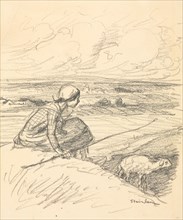 The Shepherdess, fourth quarter 19th century or first quarter 20th century. Théophile Alexandre