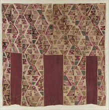 Tunic, c. 700-1100. Peru, South Coast, Wari Culture, Middle Horizon, 8th-12th Century. Tapestry