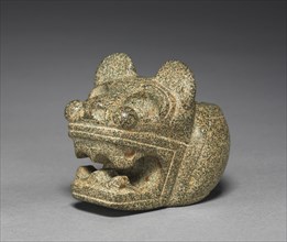 Ceremonial Mace (Club) Head: Feline (Jaguar?), c. 300 BC - AD 600. Costa Rica, Southern Nicoya