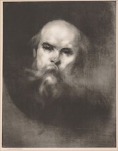 Paul Verlaine, 1896. Eugène Carrière (French, 1849-1906), Lemercier. Lithograph; sheet: 67.6 x 50.2