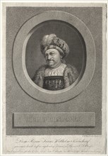The Persian - Portrait of Franz Wilhelm Kreuchauf, 1869. Johann Friedrich Bause (German, 1738-1814)