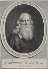 Nathanael Dilgerus, Minister of Danzig, 1683. Gerard Edelinck (French, 1640-1707). Engraving