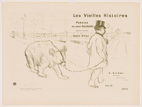 Les Vieilles histoires:  Couverture - Frontispiece, 1893. Henri de Toulouse-Lautrec (French,