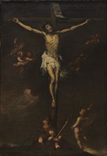 Crucifixion, 1800s. Spain, 19th century. Oil on canvas; unframed: 60.3 x 40 cm (23 3/4 x 15 3/4 in