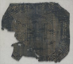 Silk Fragment, 10th century. Syria, 10th century. Plain compound cloth; silk; overall: 18.4 x 16.2