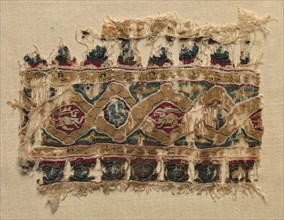 Fragment of a Tiraz-Style Textile, 1081 - 1101. Egypt, Fatimid period, Caliphate of al-Mustansir or