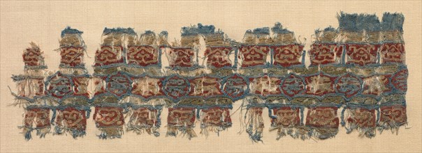 Fragment of a Tiraz-Style Textile, 1081 - 1101. Egypt, Fatimid period, Caliphate of al-Mustansir or