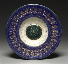 Dish, late 1400s. Italy, Venice, late 15th century. Painted enamel on copper; overall: 26 x 4.2 cm
