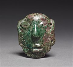 Mask, 1-900. Mexico, Guerrero. Jadeite; overall: 6.8 x 5.6 cm (2 11/16 x 2 3/16 in.).