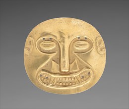 Ornament from Sitio Conte: Small Plaque, c. 400-500. Panama, Conte style, 5th - 10th century.