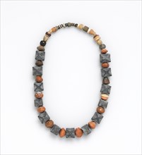 Necklace, before 1532. Peru. Gray beads and wood; overall: 68.6 cm (27 in.).