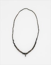 Necklace, before 1532. Peru. Black stone beads; overall: 57.2 cm (22 1/2 in.).