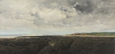 Villerville Seen from Le Ratier, 1855. Charles François Daubigny (French, 1817-1878). Oil on