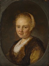 A Young Woman, 1640. Gerrit Dou (Dutch, 1613-1675). Oil on wood; framed: 35 x 31 x 5 cm (13 3/4 x