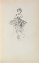 Italian Sketchbook: Ballerina (page 231), 1898-1899. Maurice Prendergast (American, 1858-1924).