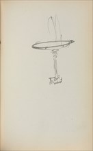 Italian Sketchbook: Fountain (page 145), 1898-1899. Maurice Prendergast (American, 1858-1924).