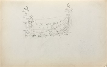 Italian Sketchbook: Venetian Boat (page 29), 1898-1899. Maurice Prendergast (American, 1858-1924).