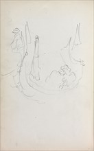 Italian Sketchbook: Gondola (page 35), 1898-1899. Maurice Prendergast (American, 1858-1924).