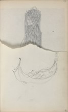 Italian Sketchbook: Gondola (page 46), 1898-1899. Maurice Prendergast (American, 1858-1924).