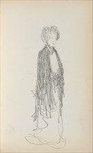 Italian Sketchbook: Standing Woman (page 213), 1898-1899. Maurice Prendergast (American, 1858-1924)