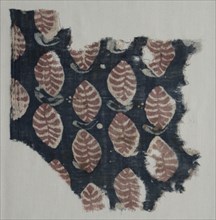 Fragment, 1400s (?). India, 15th century (?). Drawn resist, painted mordant, dyed; cotton; overall: