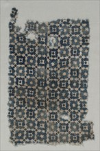 Fragment, 1100s - 1300s. India, 12th-14th century. Plain cloth, resist dyed; cotton; overall: 29.3