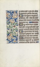 Book of Hours (Use of Rouen): fol. 106r, c. 1470. Master of the Geneva Latini (French, active