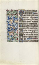 Book of Hours (Use of Rouen): fol. 107v, c. 1470. Master of the Geneva Latini (French, active