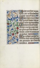 Book of Hours (Use of Rouen): fol. 108v, c. 1470. Master of the Geneva Latini (French, active