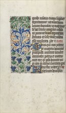 Book of Hours (Use of Rouen): fol. 109v, c. 1470. Master of the Geneva Latini (French, active